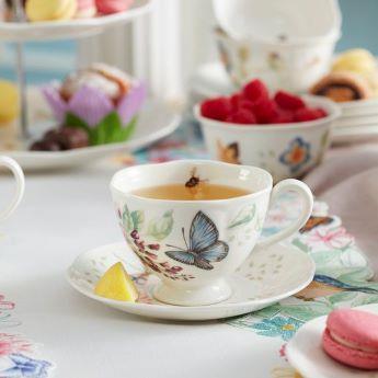 Lenox Butterfly Nesc./Çay Fincanı ve Tabağı