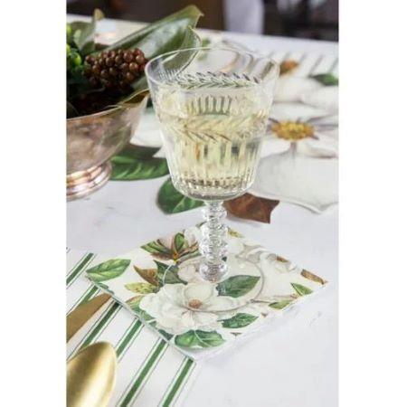 Magnolia Cocktail Napkin - pack of 20