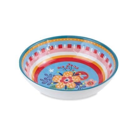 Mamma Mia Çiçek Desenli Kase  23 cm