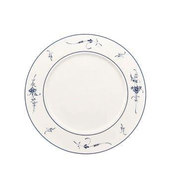 Old Luxembourg Blue Blanc Servis Tabağı, Supla 30 cm