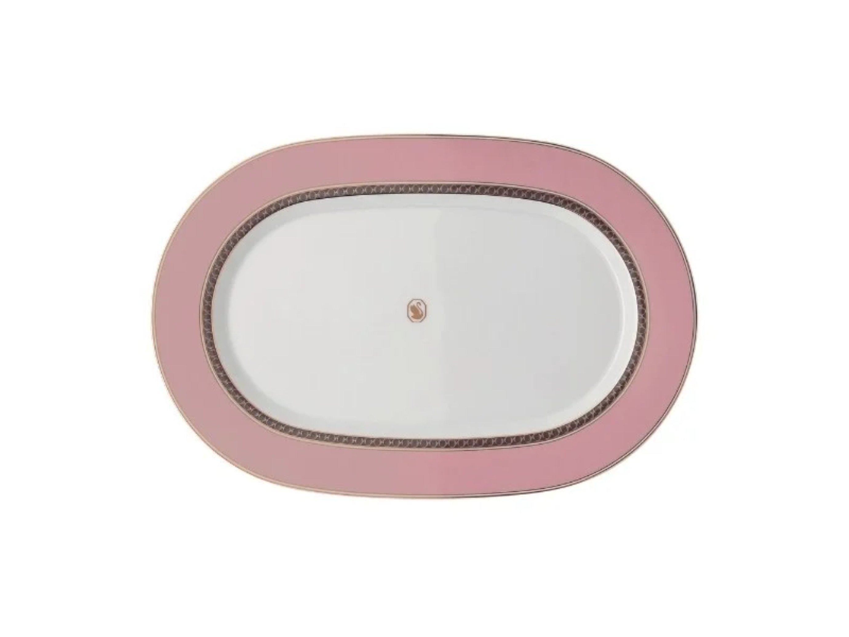 Oval Servis 34 cm Signum Rose
