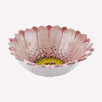Pembe Seramik Servis Kasesi 26 Cm Camomilla