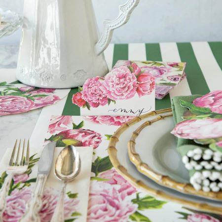 Peony Place Card - Pack Of 12