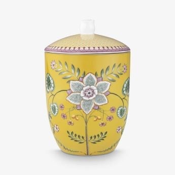 Pip Studio Sarı Porselen Saklama Kabı 1500 Ml