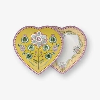 Pip Studio Sarı Porselen Servis Tabağı 21,5 Cm