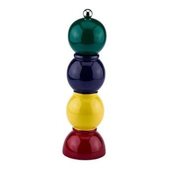 Racing Green Multi Bob Salt or Pepper Mill