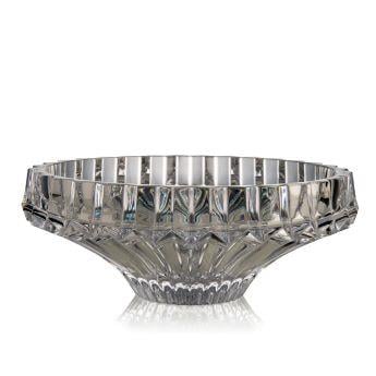 Rogaska Ftd.jewel Platter 33cm Wıth Domed Crown Jewel