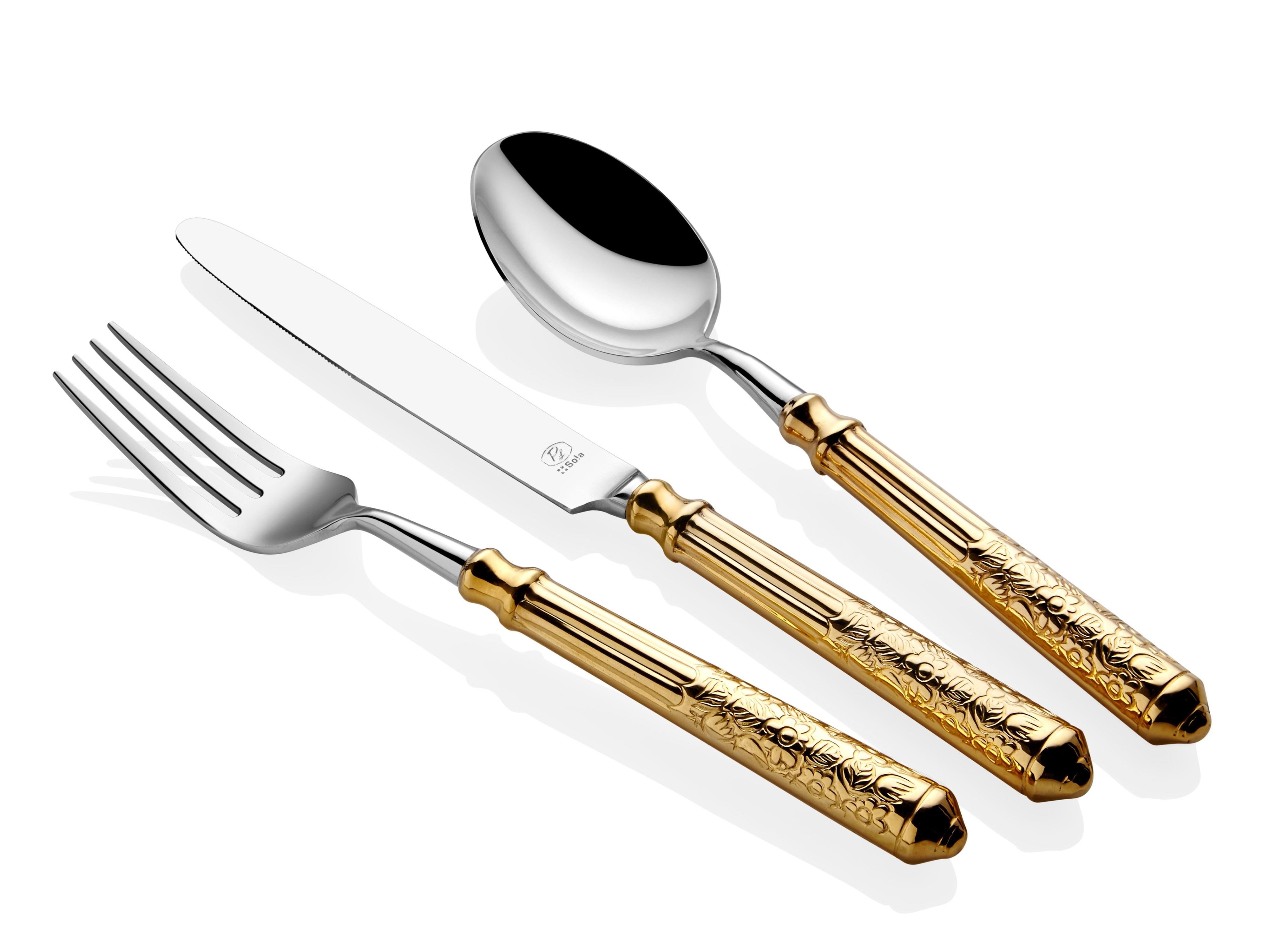 SAN REMO GOLD 84 PARÇA ÇATAL BIÇAK TAKIMI