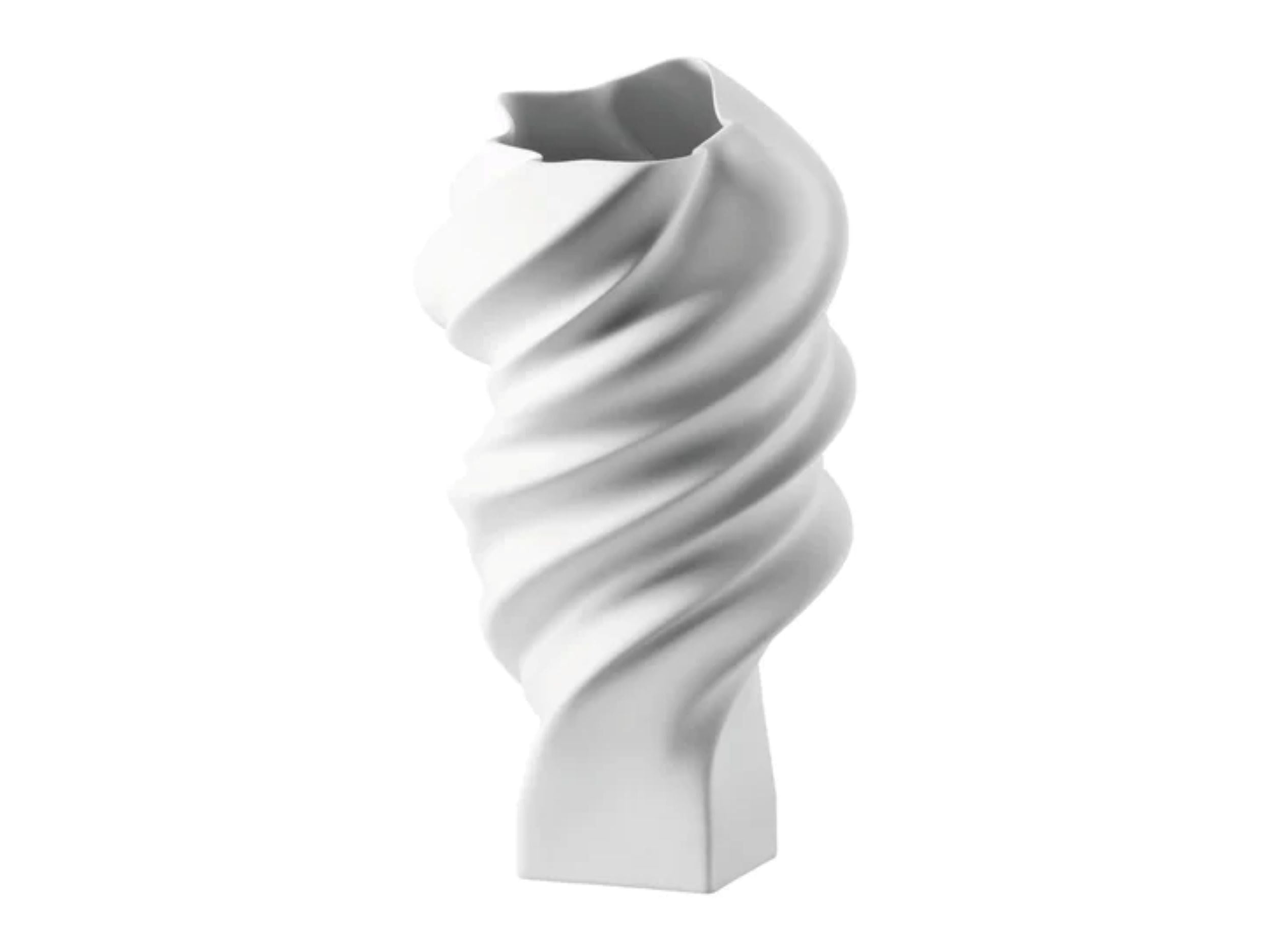 Squall Vazo 32 cm White Matt