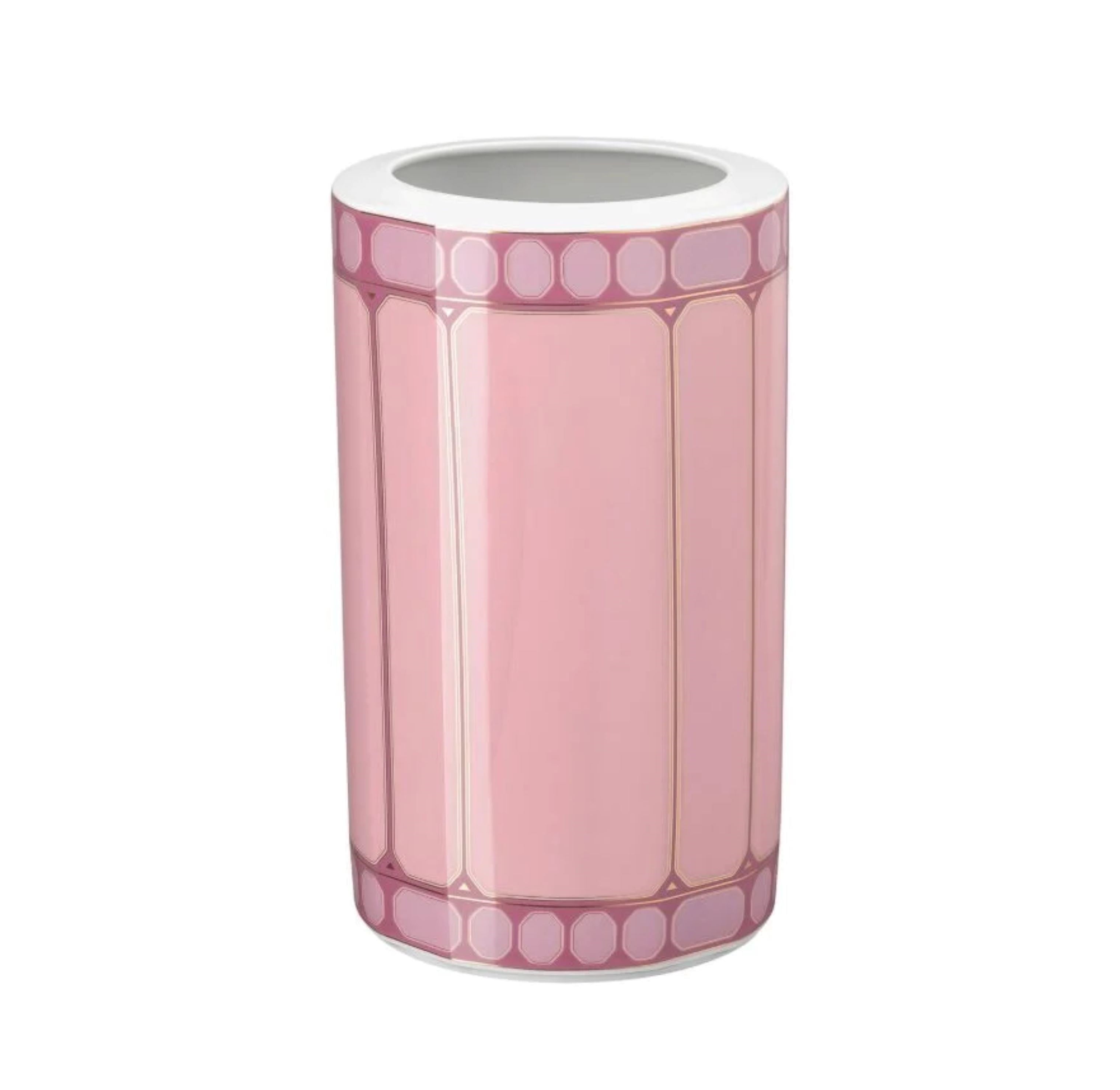Swarovski Signum Rose Pembe Vazo 27 CM