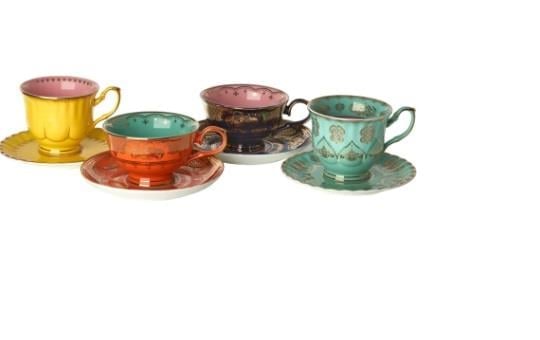 Tea Set Grandpa- 4'lü Set