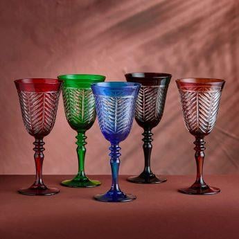 Yeşil Cam Kadeh 270 Ml Lanza 
