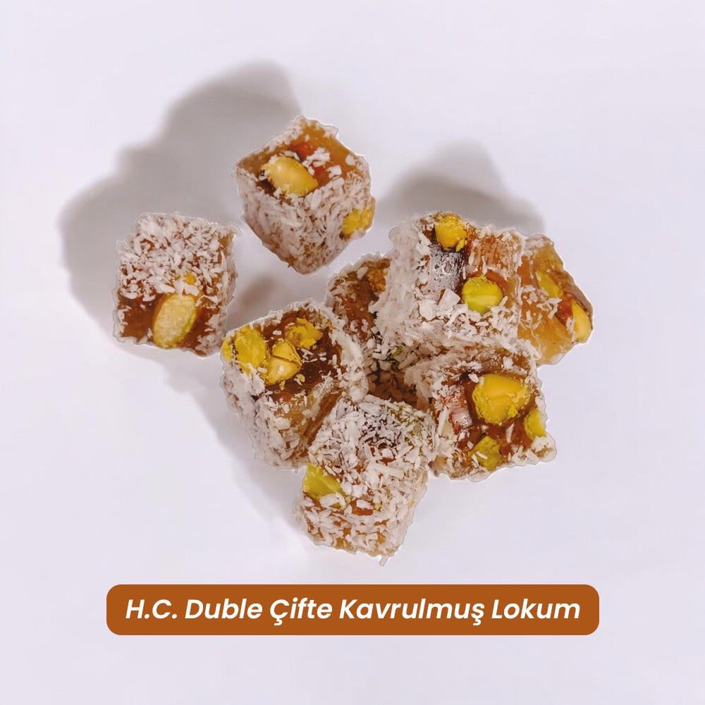 H.C Duble Çifte Kavrulmuş Lokum