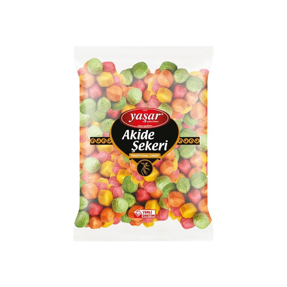 Meyveli Oval Akide Şekeri