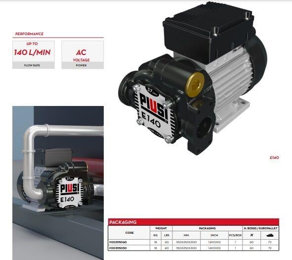 E140 M Mazot Transfer Pompası