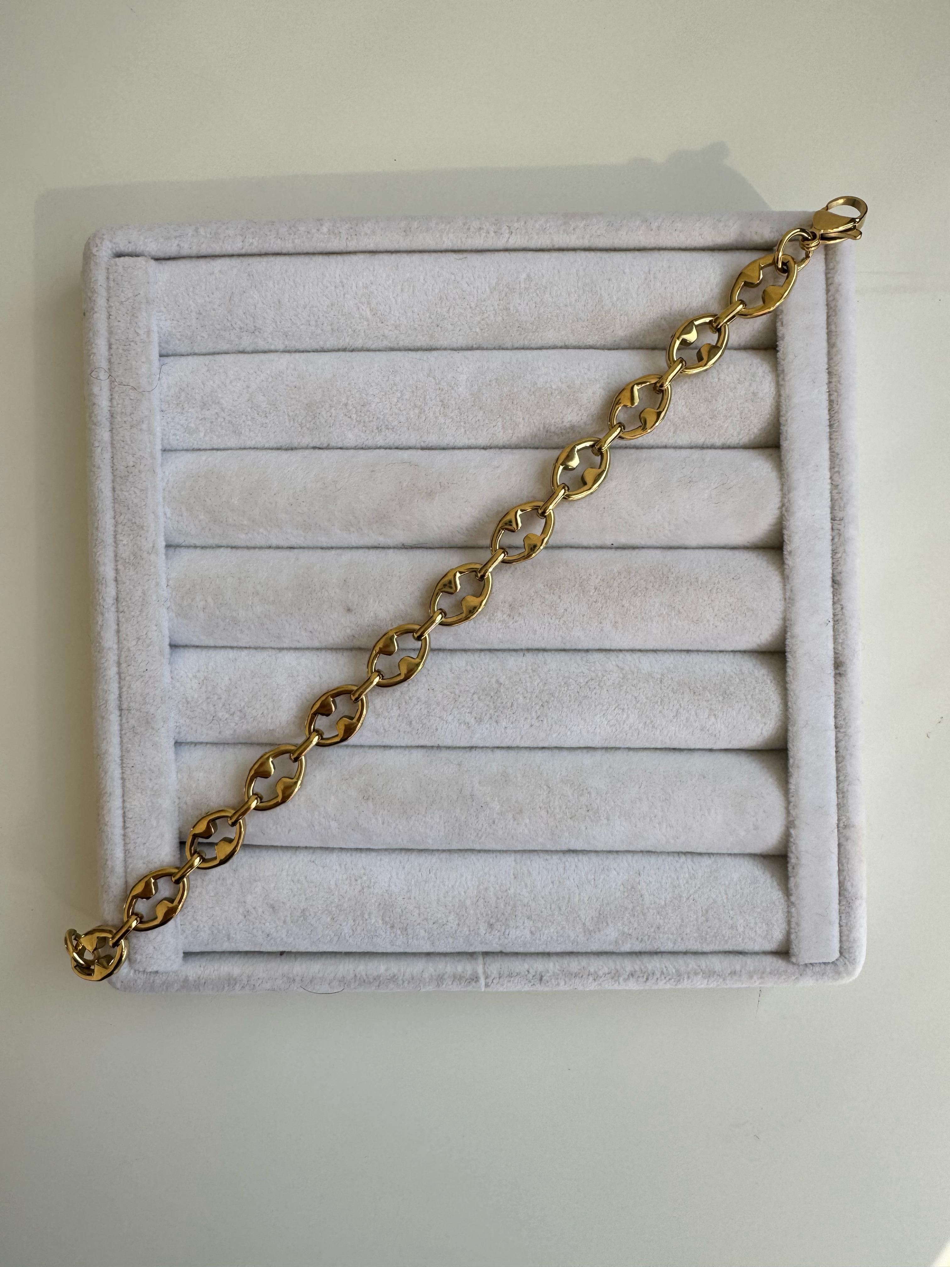 Çelik Zincir Bileklik