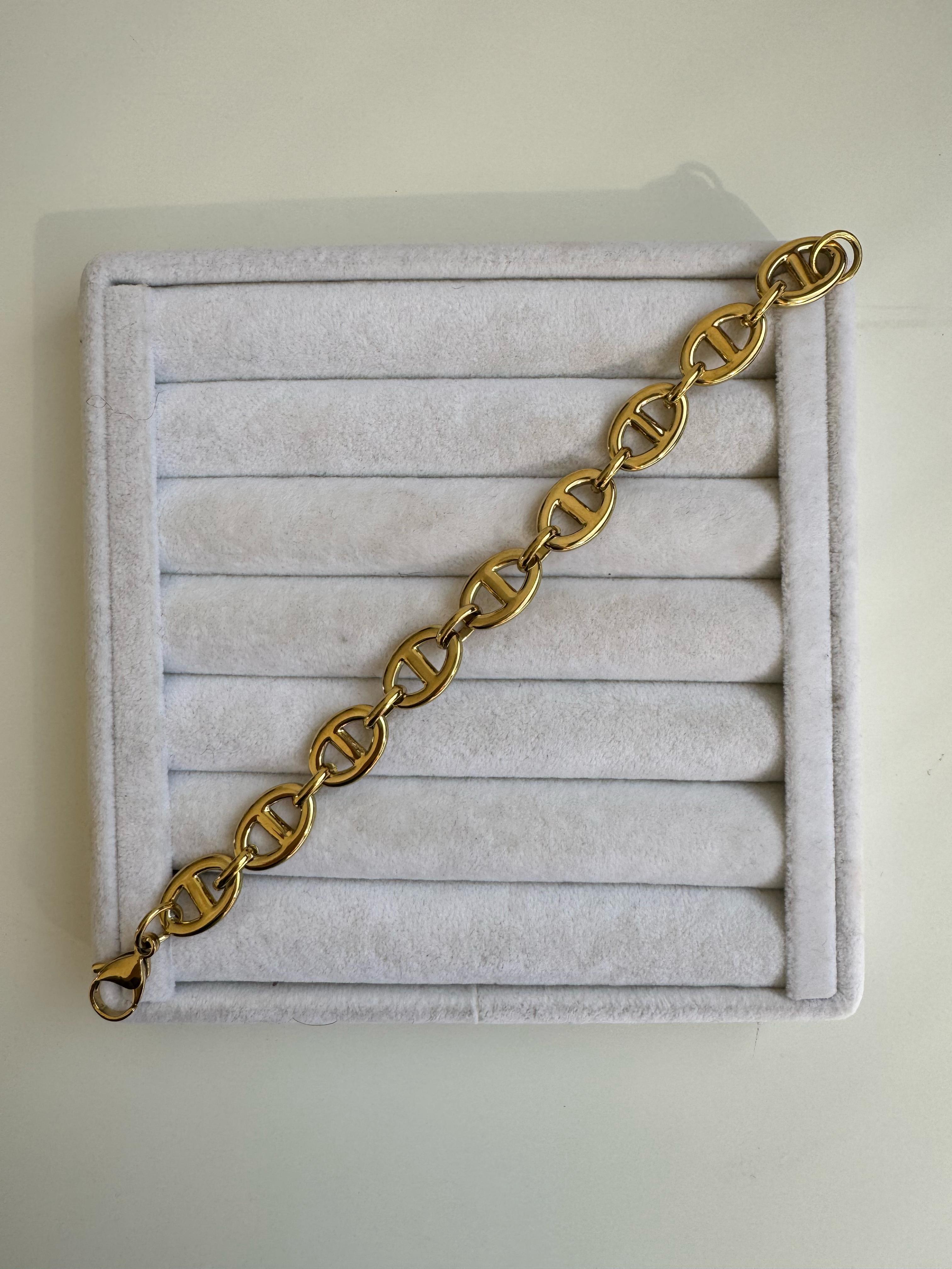 Çelik Zincir Bileklik