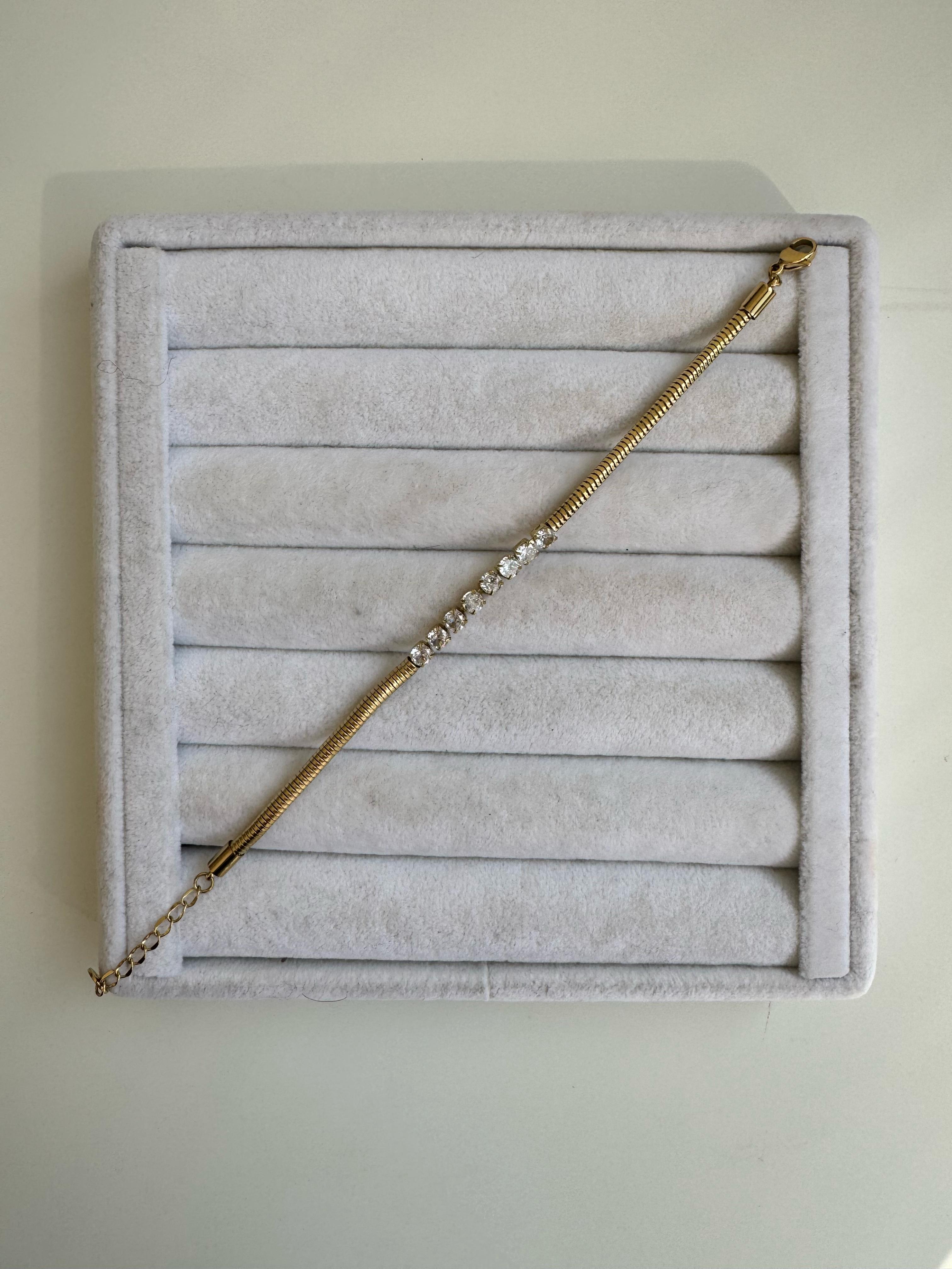 Çelik Zincir Bileklik