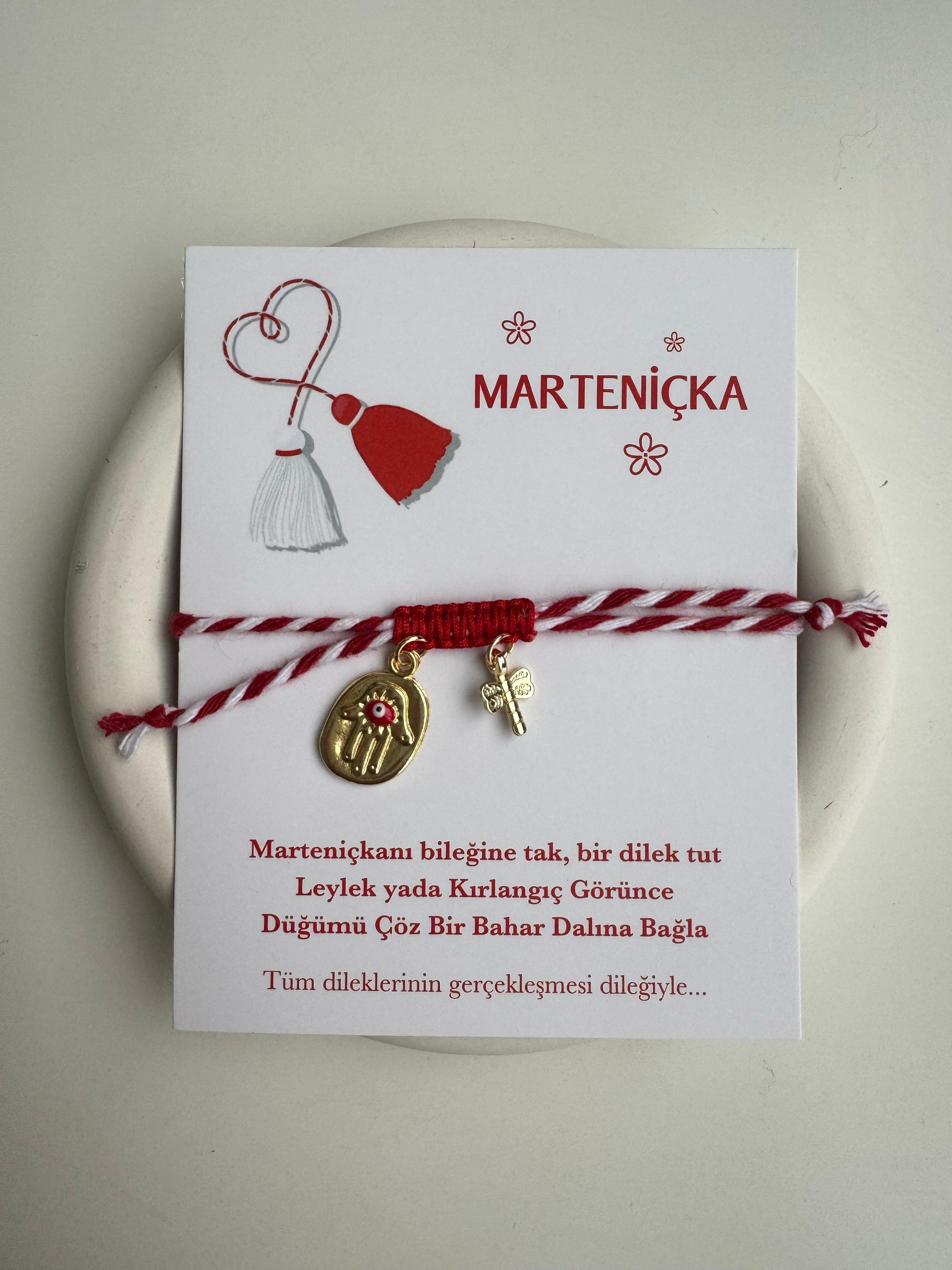 Marteniçka (kırmızı nazarlı fatma ana eli-yusufçuk)