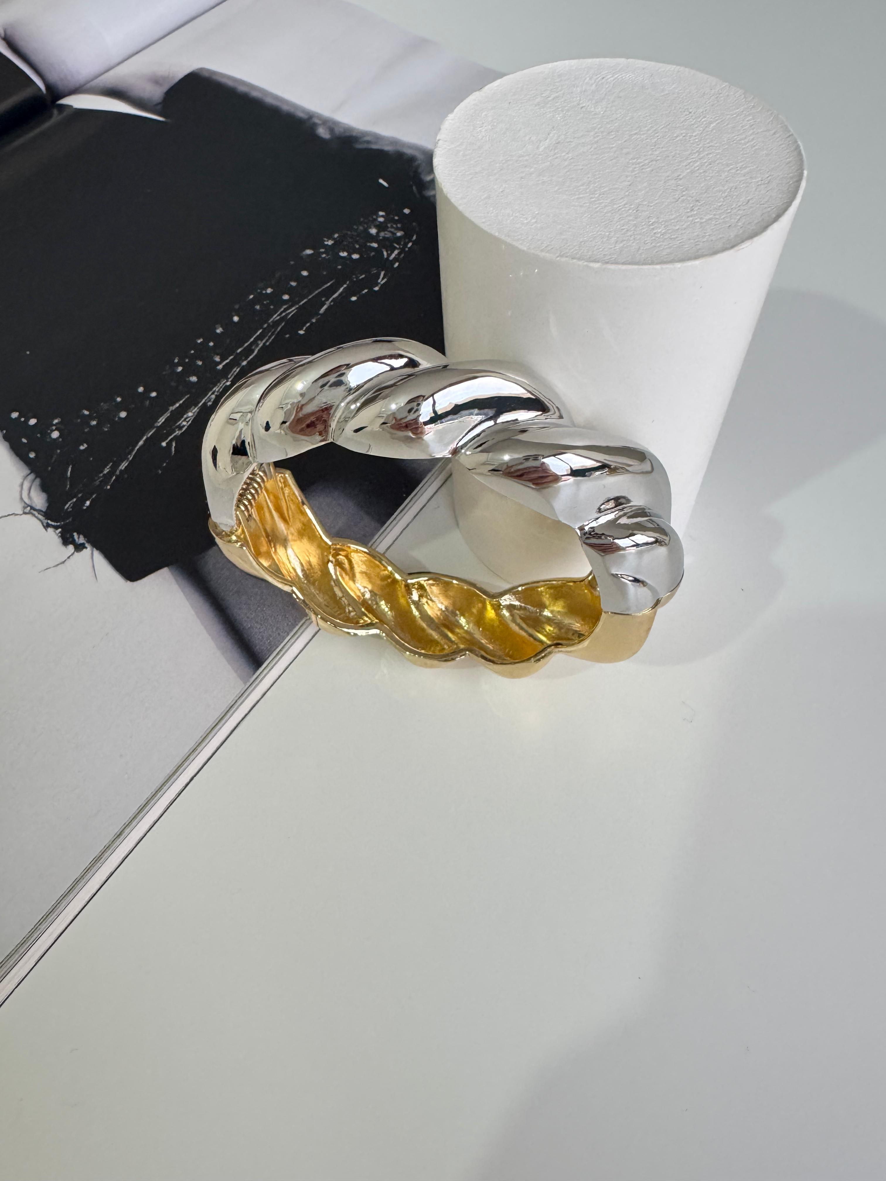 Özel Seri Gold-Silver Burgu Kelepçe
