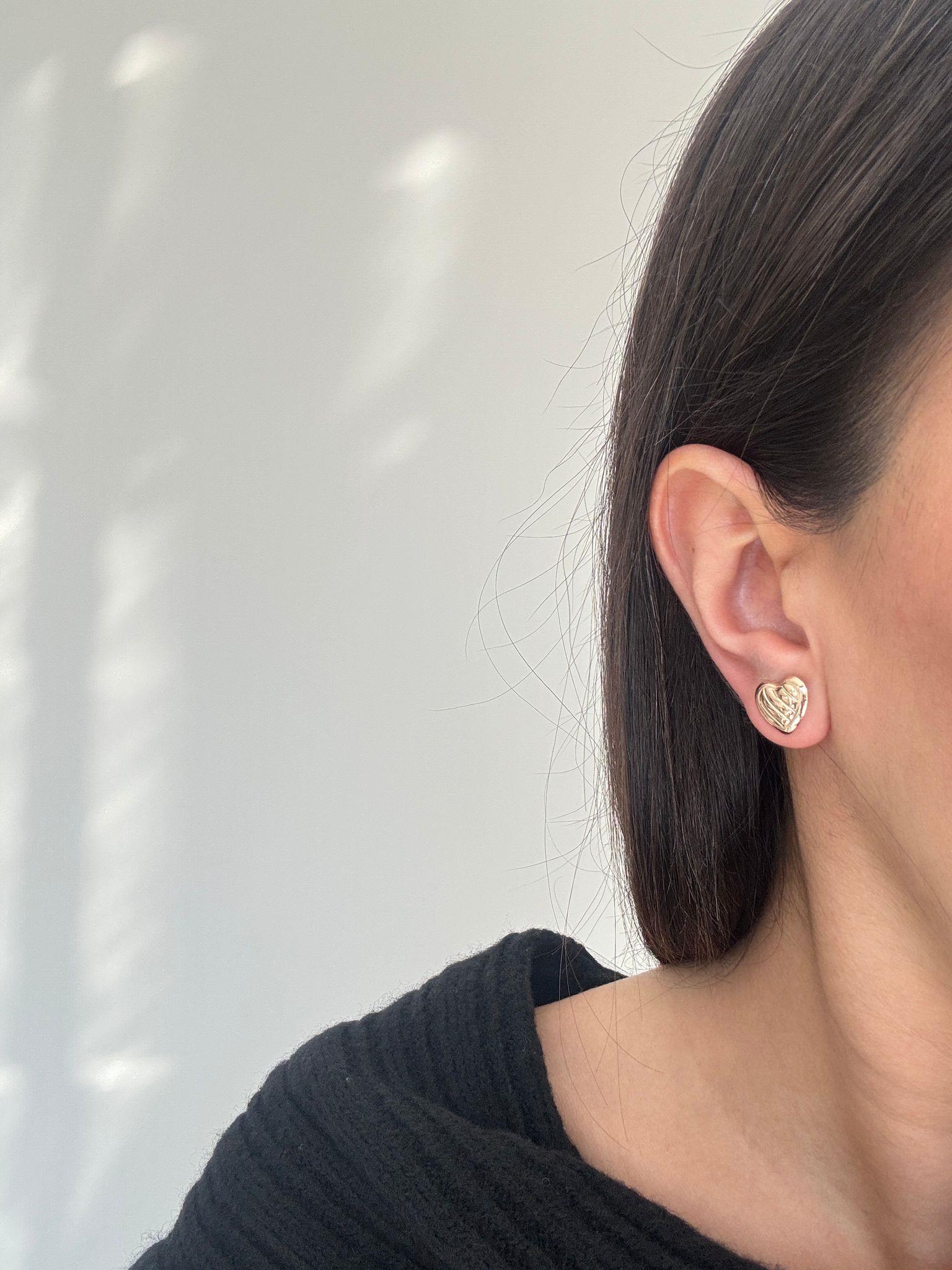 Özel Seri Kalp Küpe