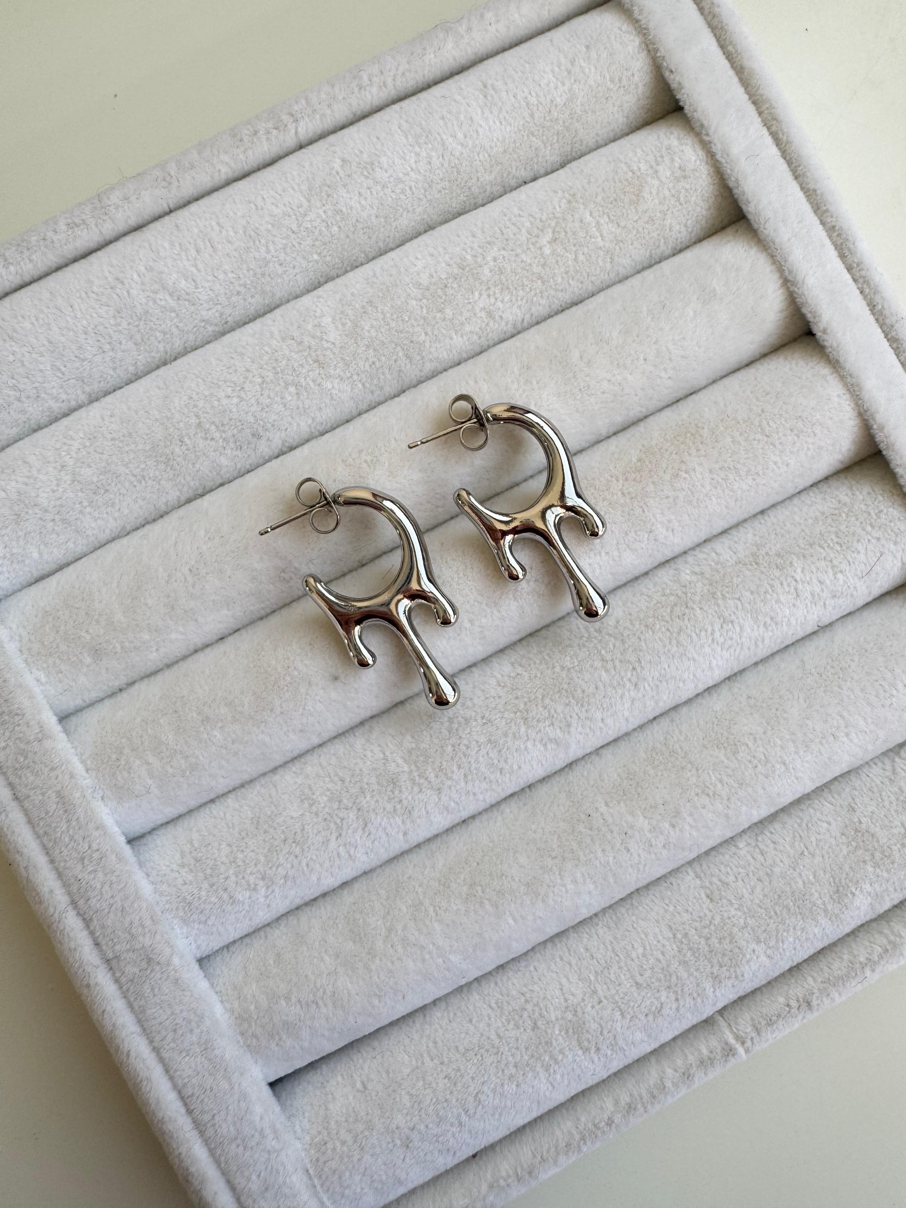 Özel Seri Silver Tasarım Küpe