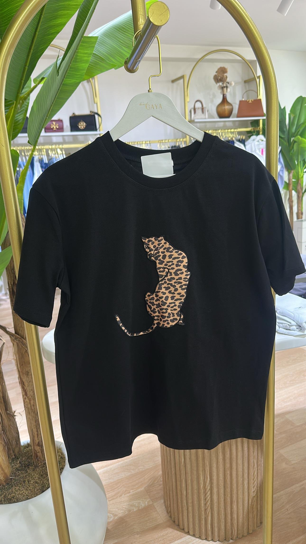 KAPLAN DETAYLI TSHIRT