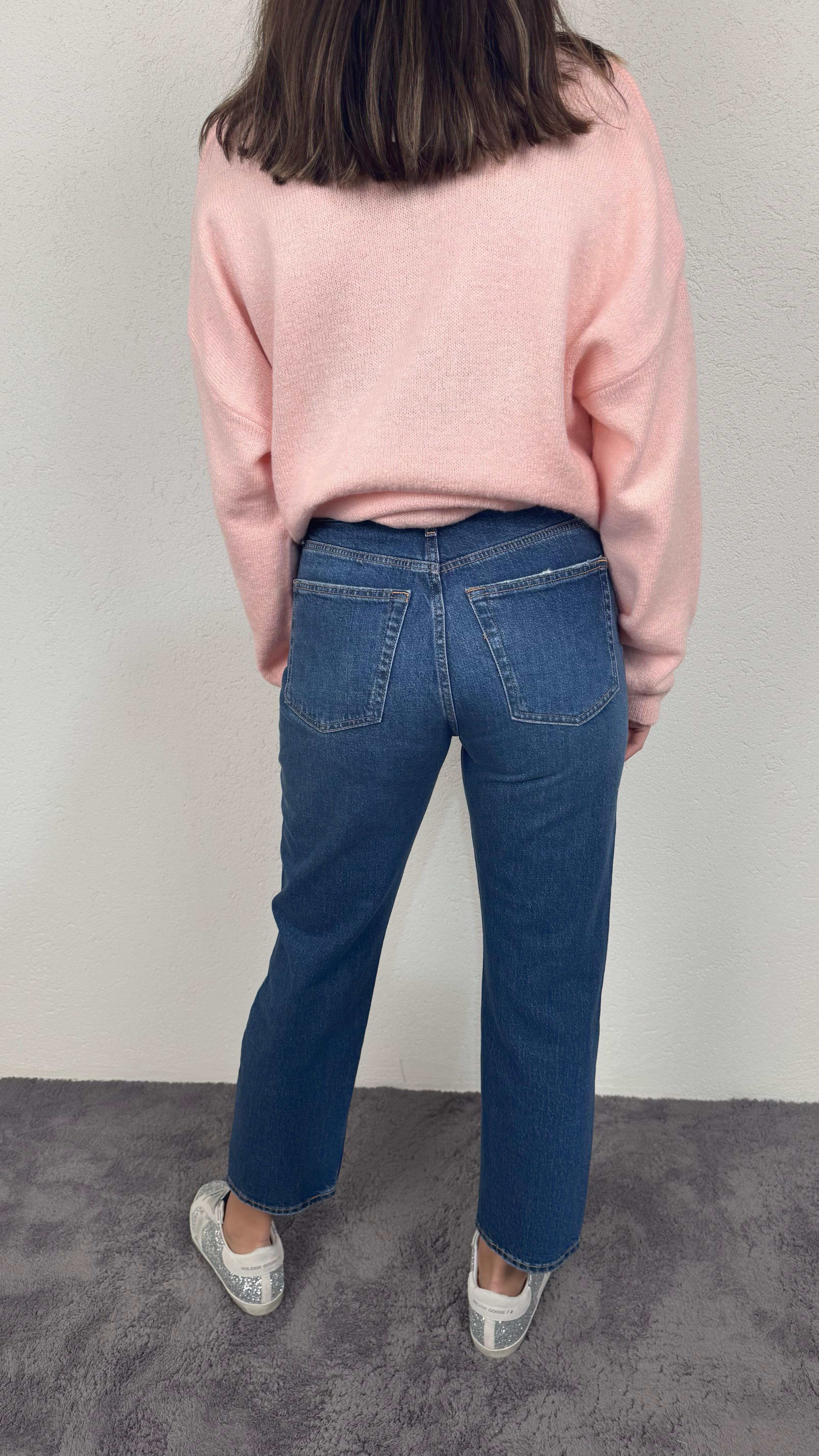 ZRA TAŞLI MOM JEAN