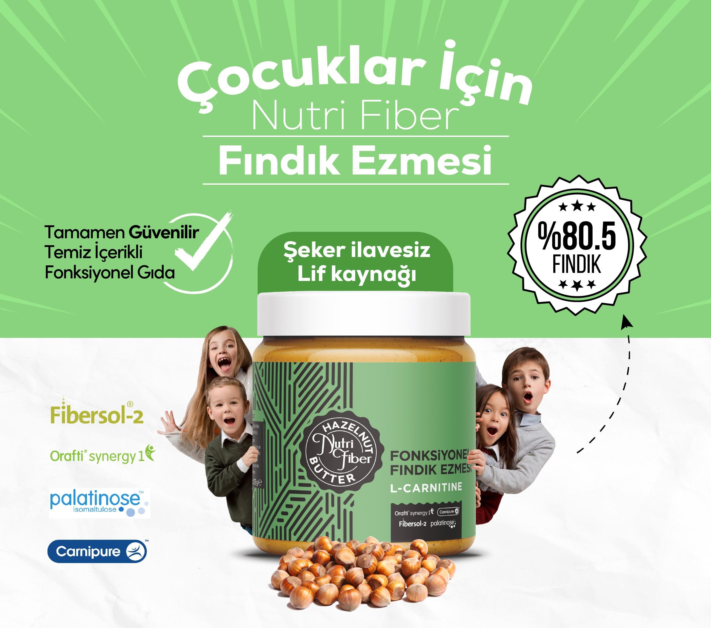 Anti Nutrifiber Fonksiyonel Fındık Ezmesi