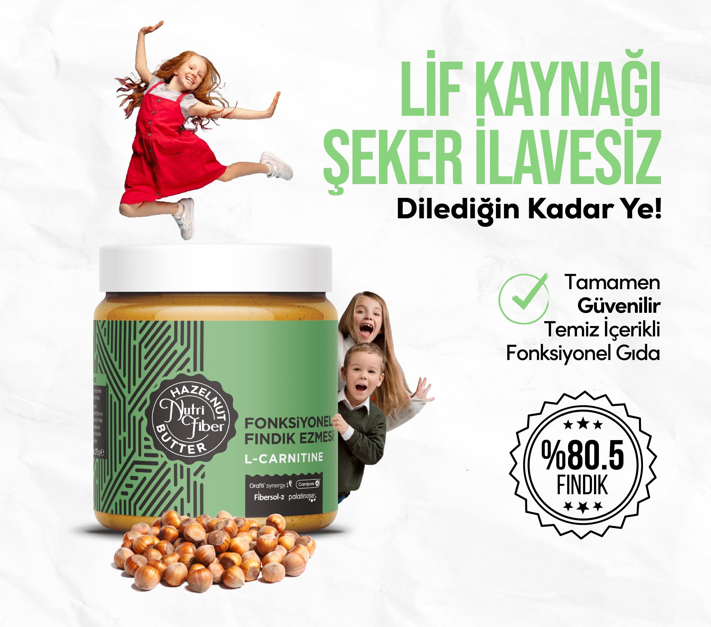 Anti Nutrifiber Fonksiyonel Fındık Ezmesi