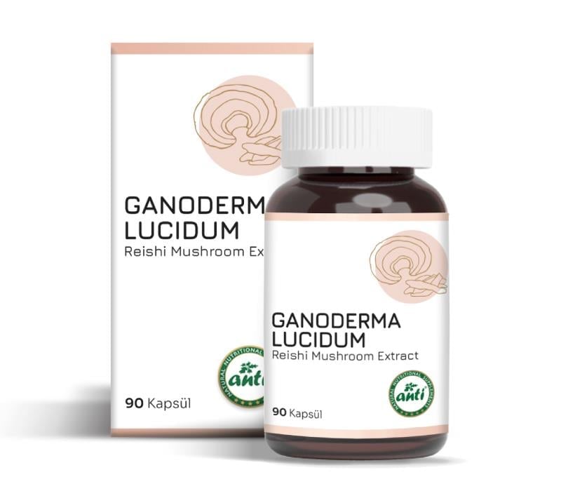 Anti Reishi Mantarı Ekstresi-Ganoderma Lucıdum 90 Kapsül