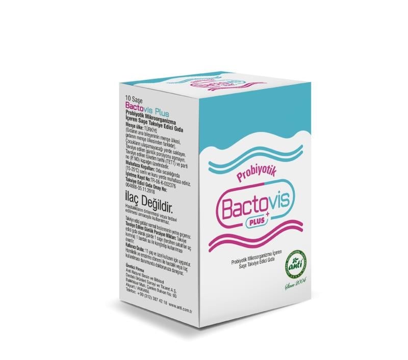 Bactovis Plus Probiyotik, Prebiyotik, S.Boulardii