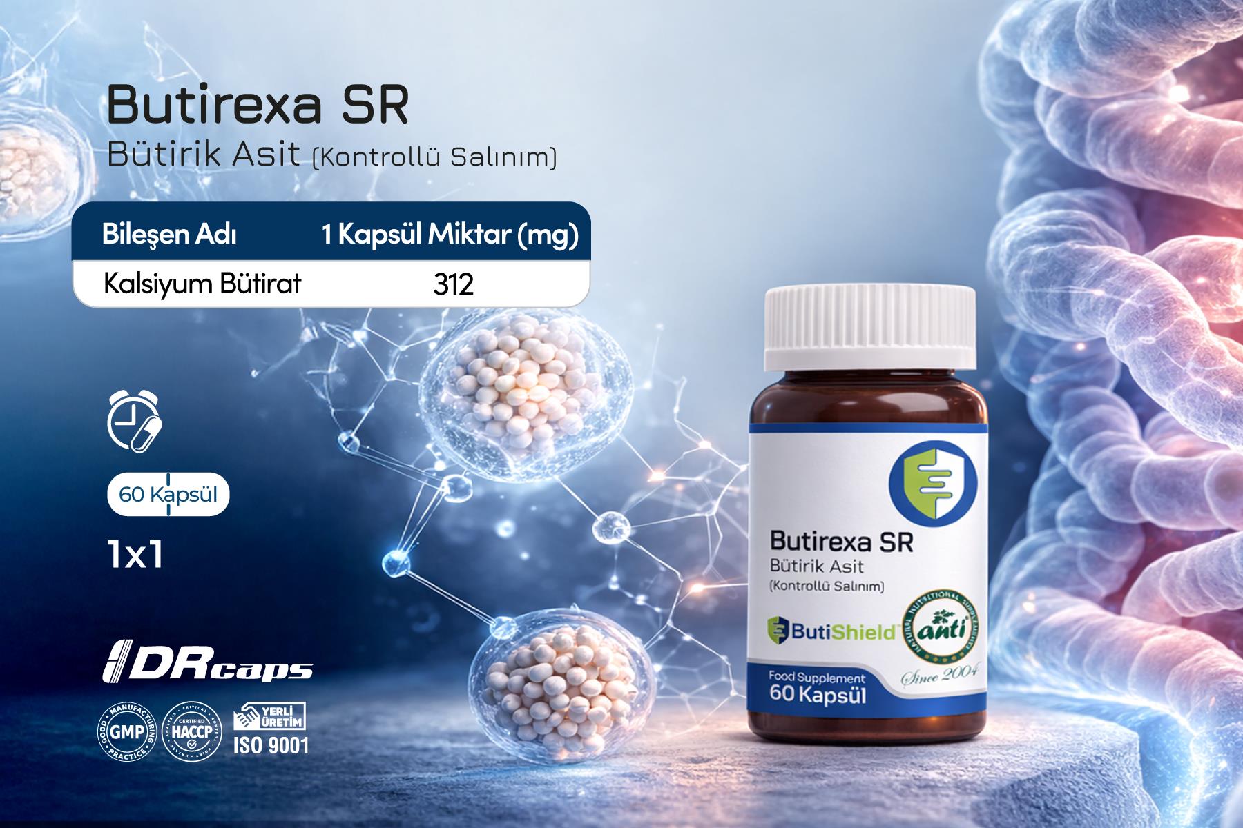 Butirexa SR Bütirik Asit 