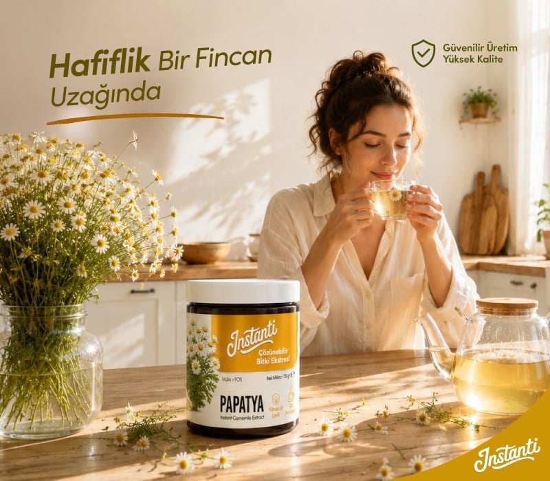 Instanti Papatya Çözünebilir Bitki Ekstresi