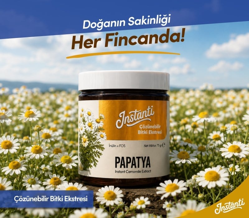 Instanti Papatya Çözünebilir Bitki Ekstresi