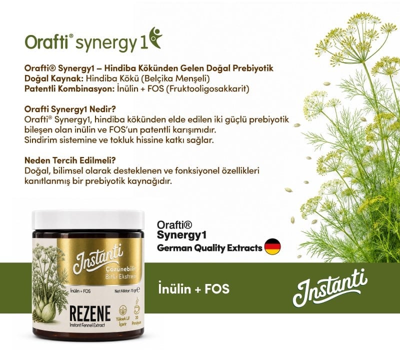 Instanti Rezene Çözünebilir Bitki Ekstresi