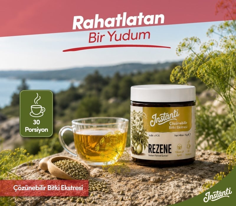 Instanti Rezene Çözünebilir Bitki Ekstresi