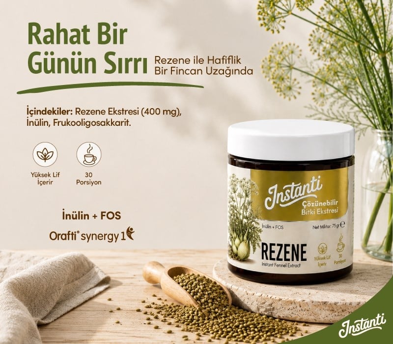 Instanti Rezene Çözünebilir Bitki Ekstresi