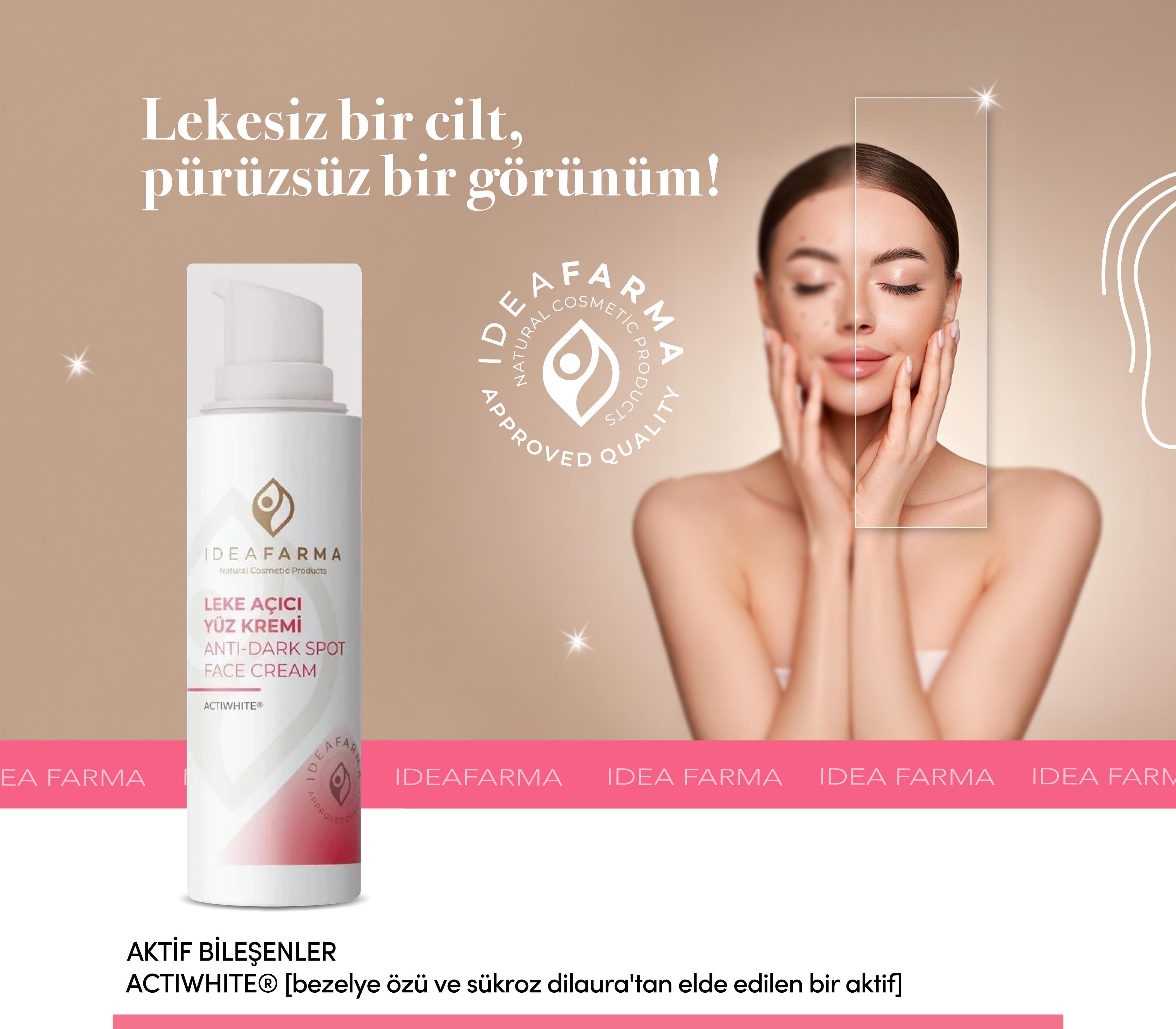 Leke Açıcı Yüz Kremi