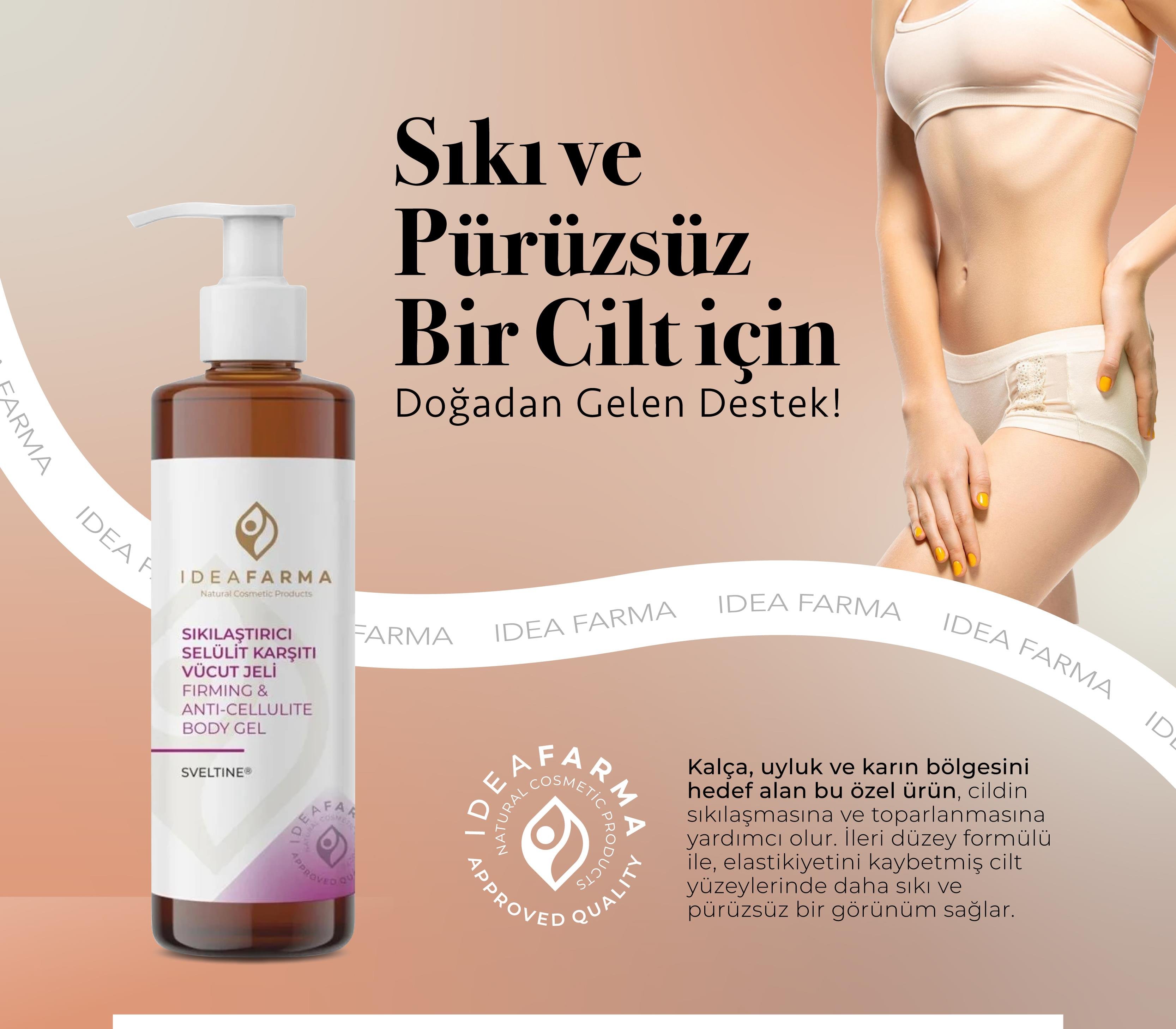 Sıkılaştırıcı Selülit Karşıtı Vücut Jeli