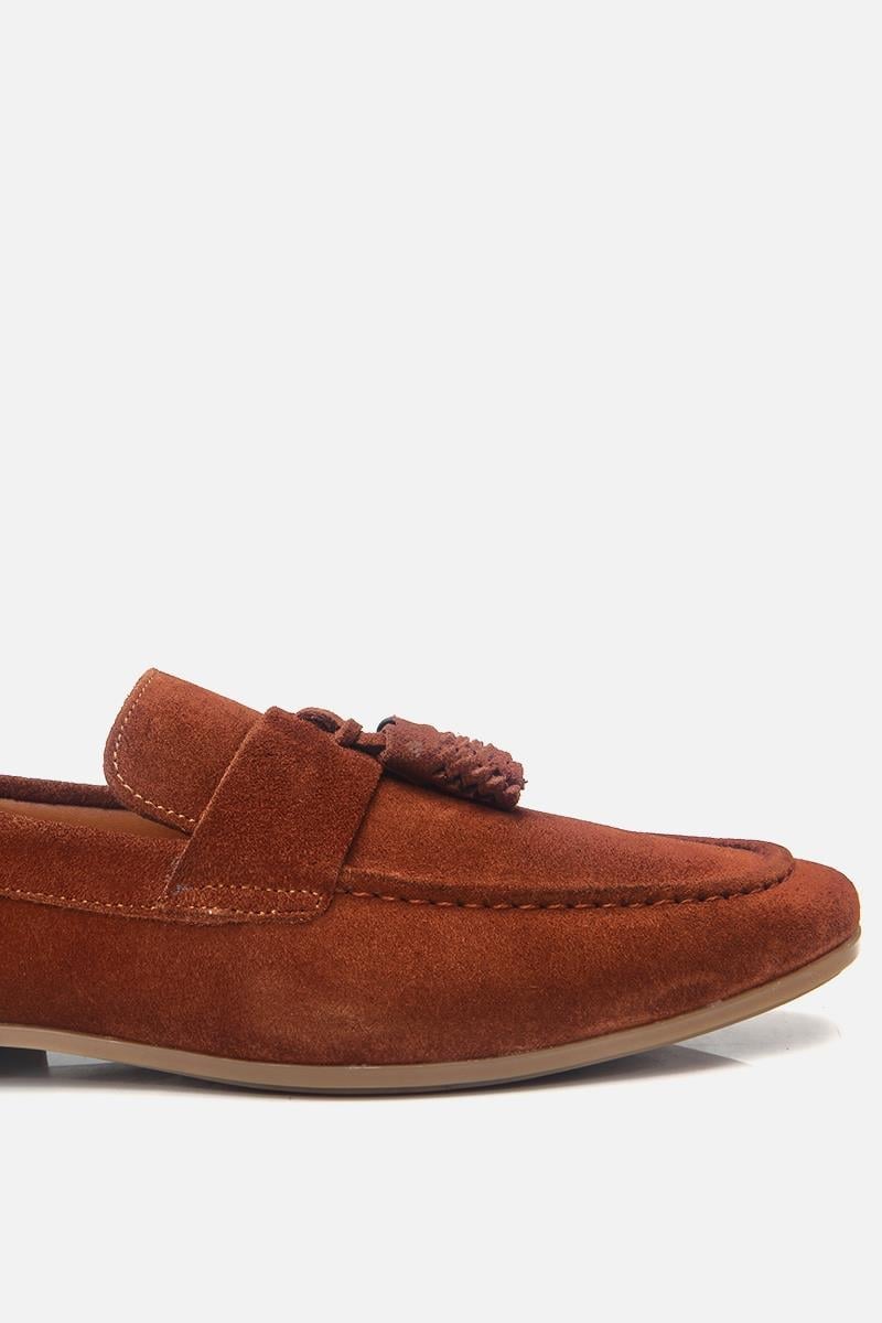 Hakiki Deri Taba Erkek Loafer