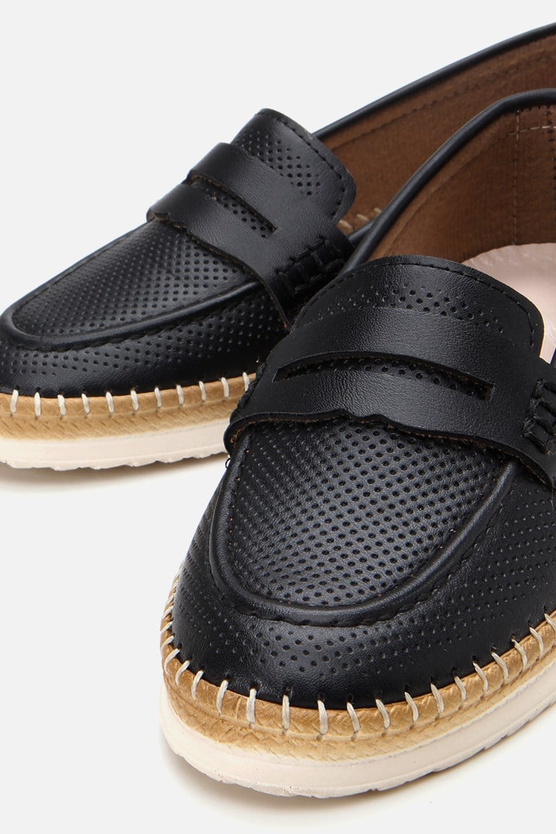 Kadın Siyah Günlük Loafer