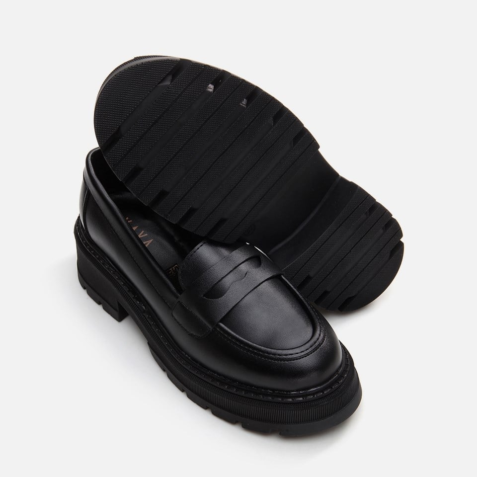 Kadın Siyah Loafer