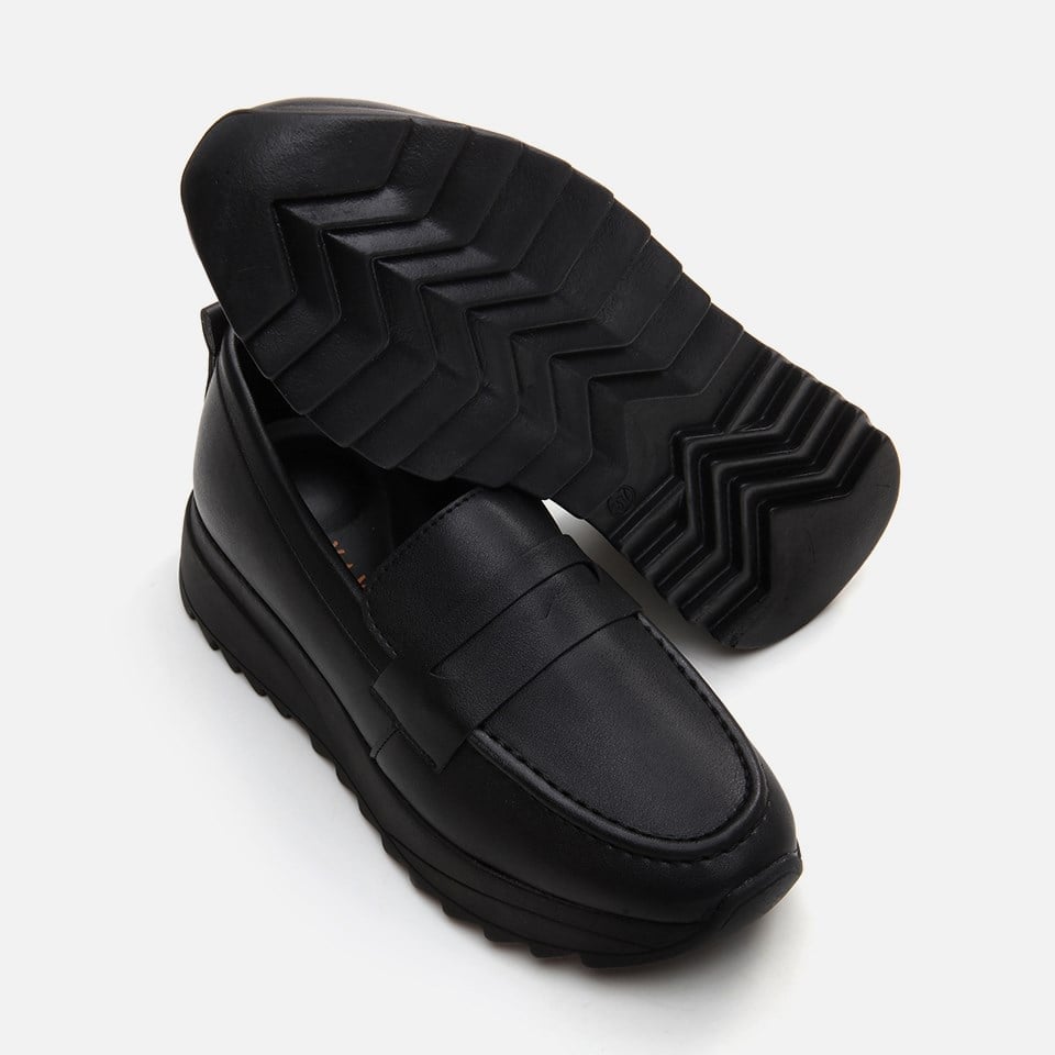 Kadın Siyah Loafer