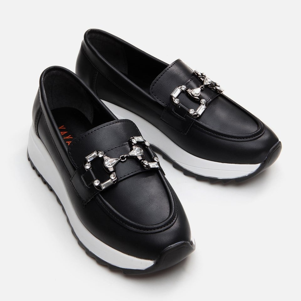 Kadın Siyah Loafer