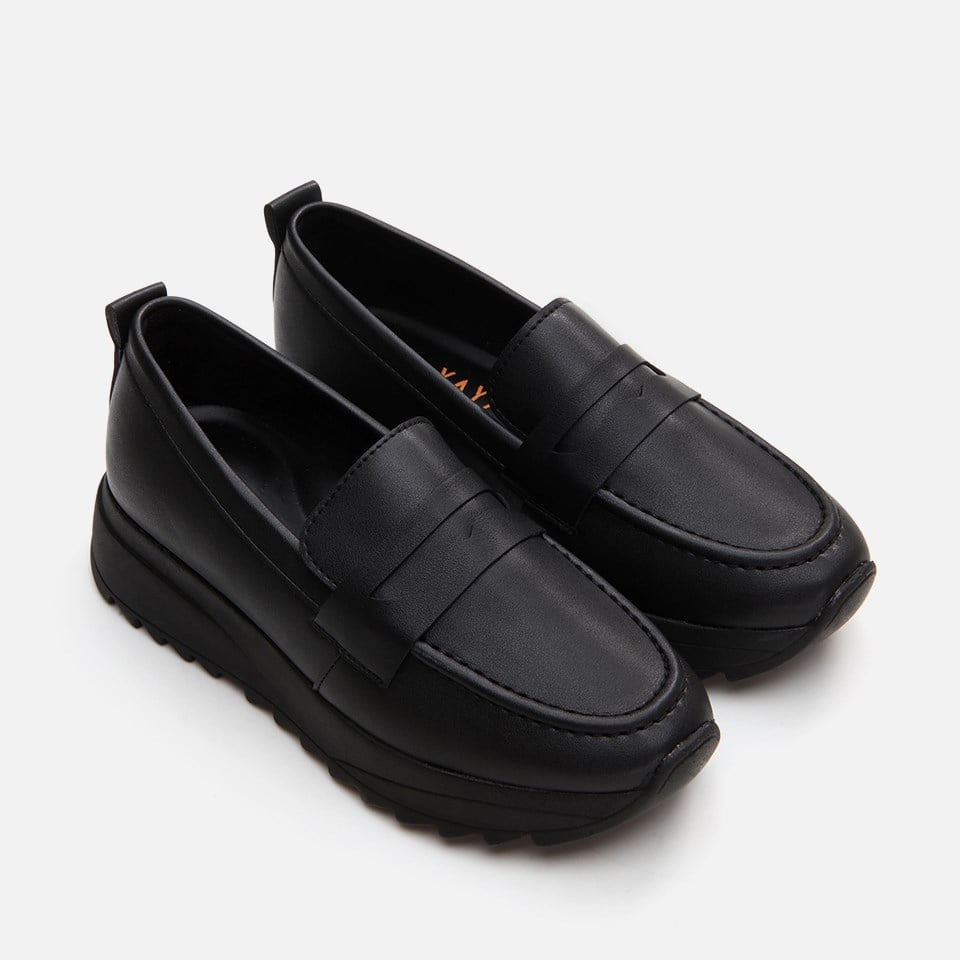 Kadın Siyah Loafer