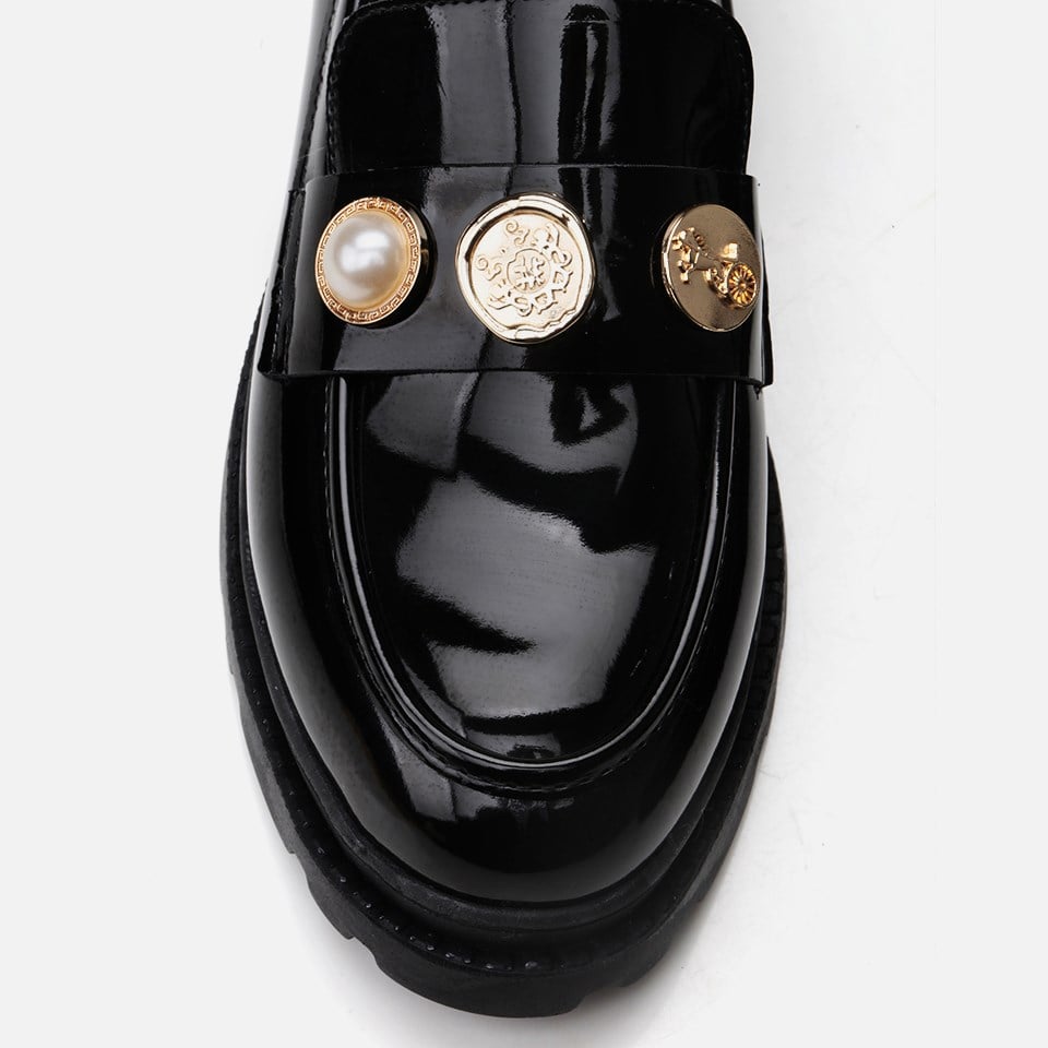 Kadın Siyah Loafer