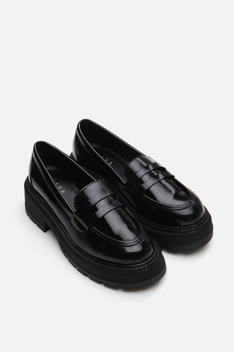Kadın Siyah Loafer