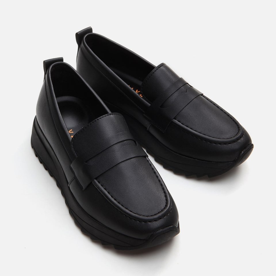 Kadın Siyah Loafer