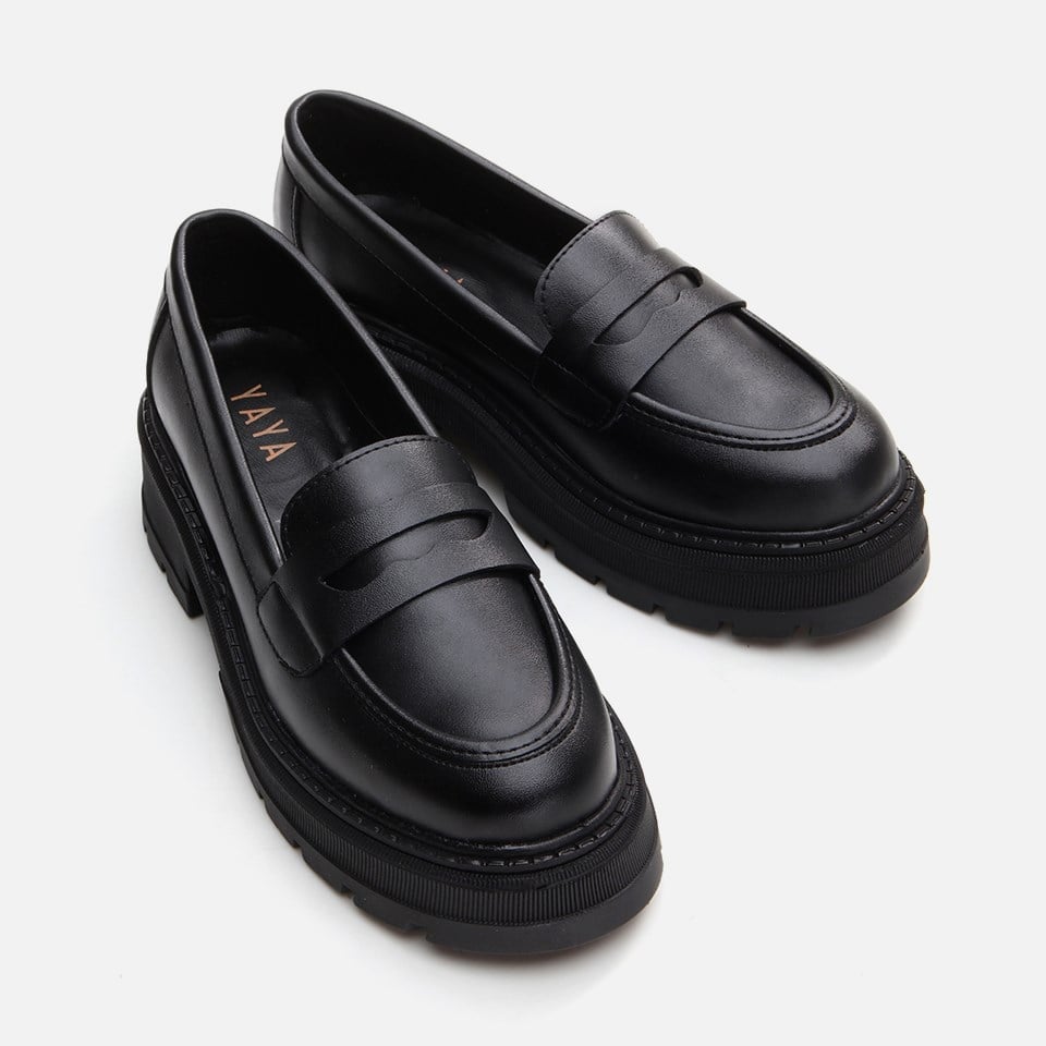 Kadın Siyah Loafer